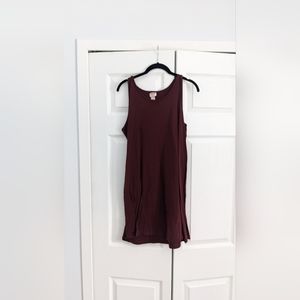 Maroon mossimo tank dress